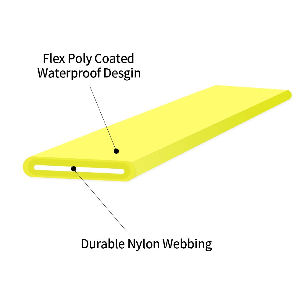 Long Dog Leash Waterproof Recall Training Lead Outdoor Long Line Great for Training, Beach, Play, Camping, or Backyard - 2