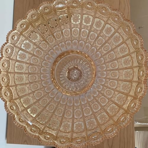 Grande assiette à collation en verre pour apéritif convivial