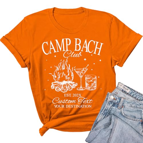 HHOD Camp Bachelorette Party Shirts, Bachelorette T-Shirt, Camp Shirt, Bridal Party Shirt Women, Bridesmaid Outfits3
