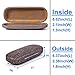 RayLove 3-Pack Hard Shell Eyeglasses Case Large Reading Glasses Hard Case