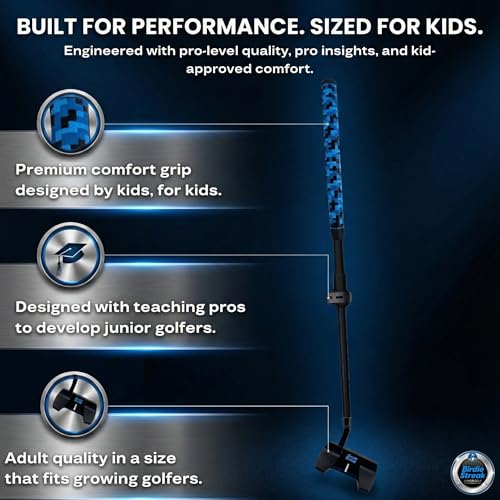 Image of Kids Putter Adjustable Length Junior Golf Club for Boys Girls Ages 2-12