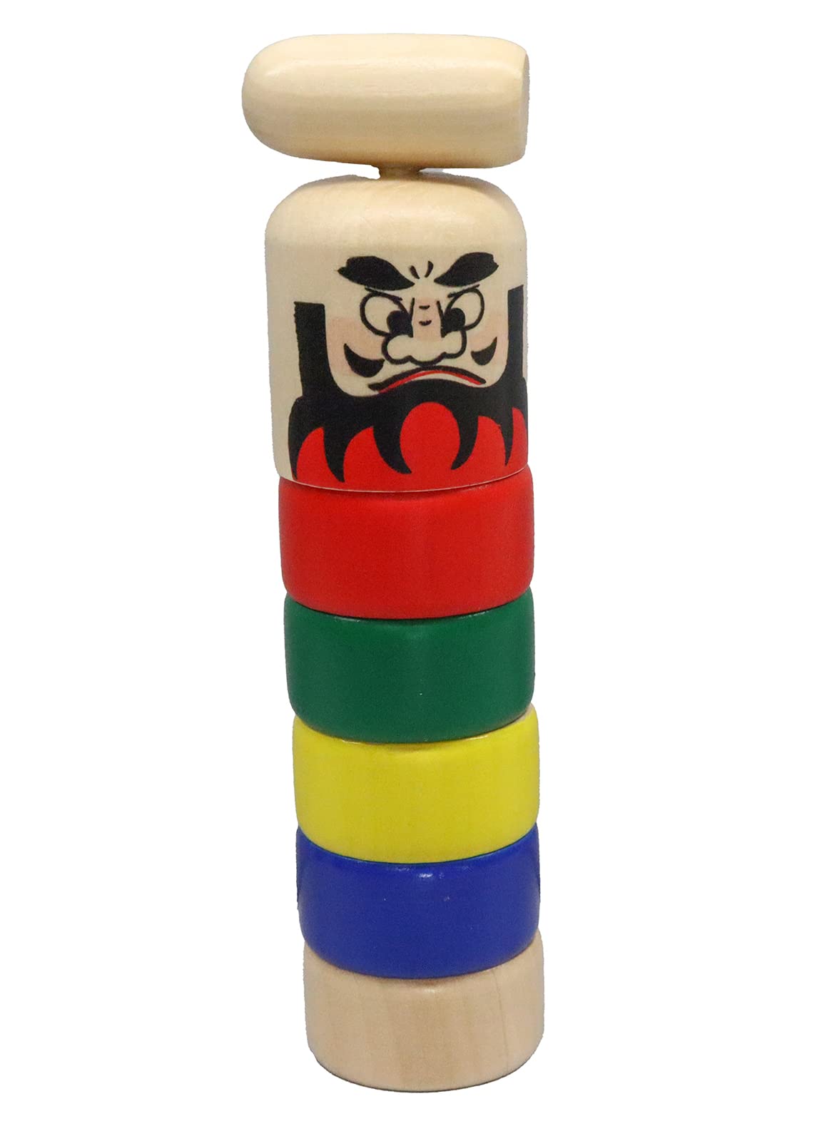 Castle Enterprise Traditional Wooden Toy Daruma Otoshi Large : Toys & Games
