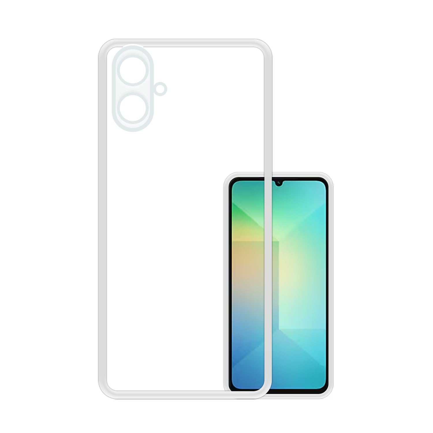 VIDO Transparent Back Case Cover for Samsung Galaxy A06 (Soft & Flexible & Camera Protection Back Case) (B0DG964SQM) Amazon Price History, Amazon Price Tracker