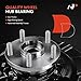 A-Premium Front Right Steering Knuckle & Wheel Bearing Hub Assembly Compatible with Toyota Avalon 2005-2011, 3.5L, Sedan, Passenger Side