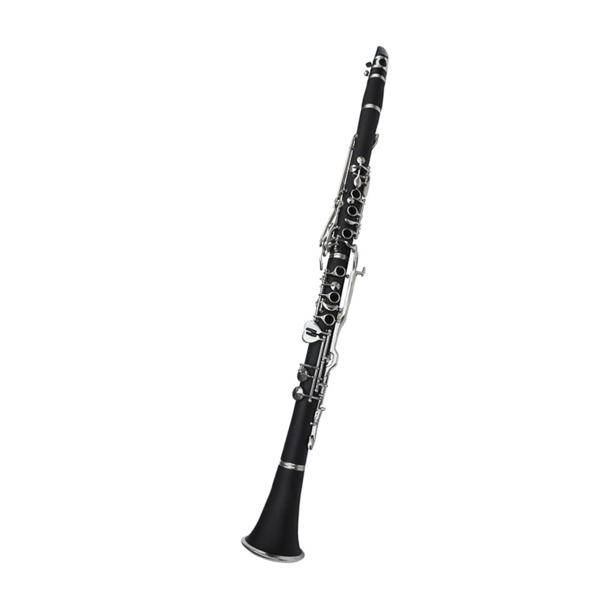 Klarinette Kunststoff Klarinette G Tune Kunststoff Schwarz Rohr Holzblasinstrument Leistung(Black)