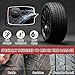 Melanther Tire Repair Glue Kit – 2 Pack 10ml Rubber Cement Tire Repair, Tire Plug Glue with 8 Tire Nails (Small & Large), Tire Patch Glue for Car, Motorcycle, Bike, Truck, Tractor, with Scraper Tools