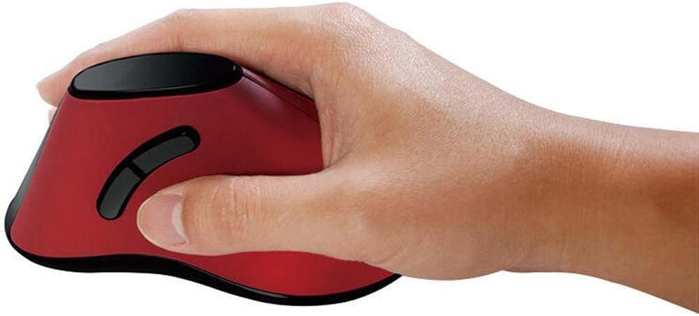 LogiLink TI020 vertikal Maus Rot