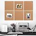 IZSUZEE Corcho Pared Autoadhesivo, Corchos Para Pared Cuadrado 6 pcs, con 60...