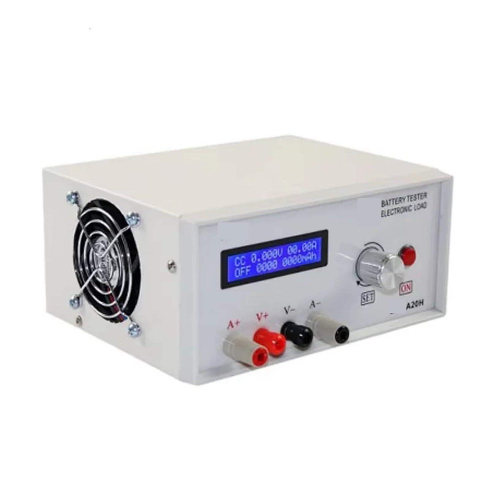 Elektroniczny zasilacz pojemnościowy akumulatora A20H, tester głowicy ładującej, miernik rozładowania sprzętu rozładowującego Pomiar rezystancji