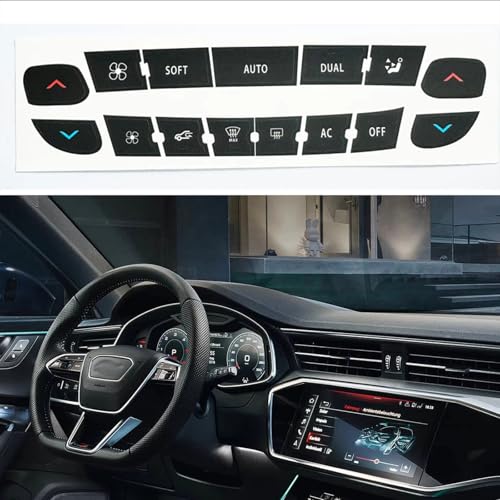 Autocollant bouton clim Megane Master Scenic à rétroéclairage préservé