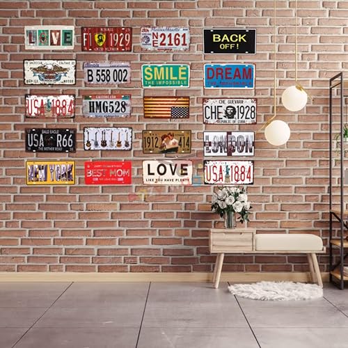 Image of inchNo Entry inch Vintage Retro Metal Signs - License Wall Plate, Car Tag - Ideal for Cafe, Restaurant, Shop, Home, Hotel, Club, Office, Living Area - Design Plaque