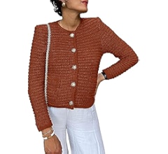 Cardigan Sweaters for Women Fall Fashion 2023 Open Front