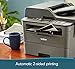 Brother Monochrome Laser Printer, Compact Multifunction Printer and Copier, DCPL2550DW, Includes 4 Month Refresh Subscription Trial and Amazon Dash Replenishment Ready