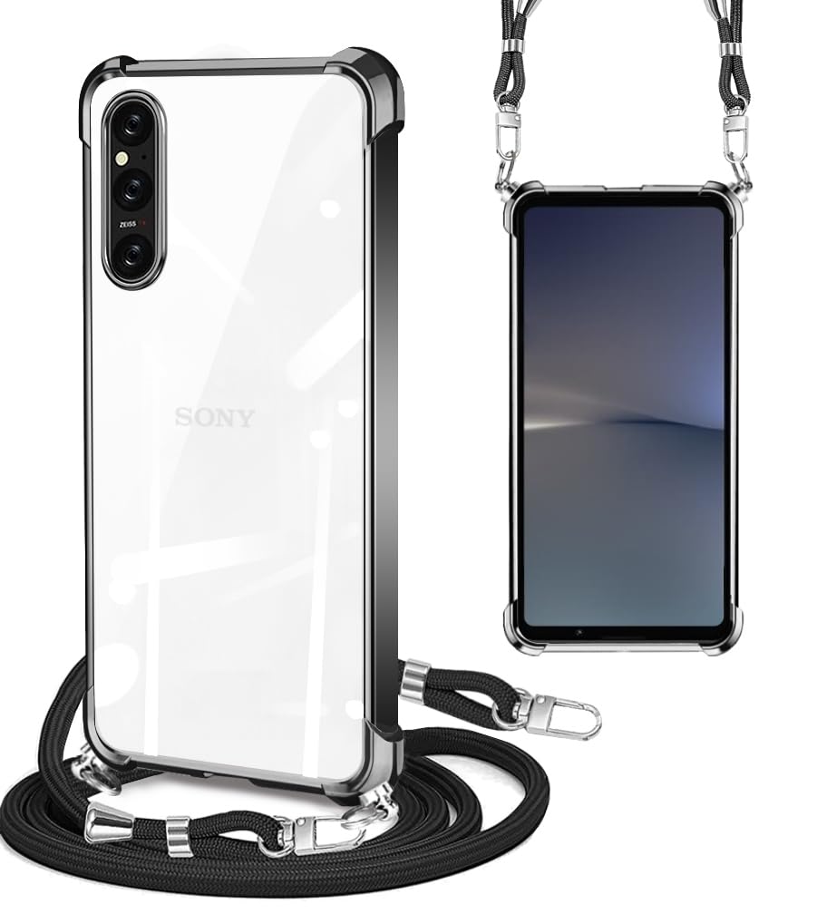 Amazon.co.jp: PAILAIMEN SONY Xperia 1 VI ケース クリア ショルダー 