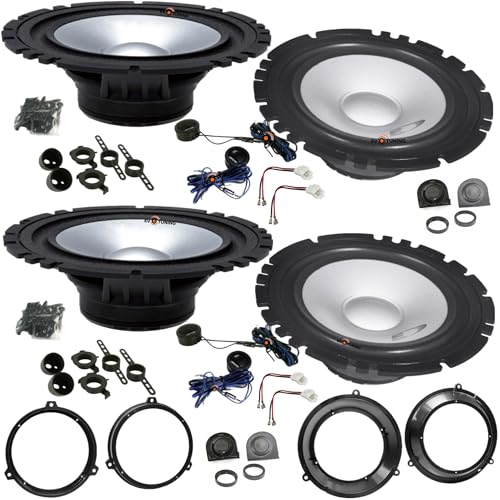 POTENZA E QUALITÀ SONORA Con una potenza nominale di 45W RMS e una potenza di picco di 280W, il sistema offre prestazioni sonore dinamiche di buon livello rapportate al loro costo. La sensibilità elevata e la risposta in frequenza estesa assicurano una riproduzione su tutto lo spettro audio, garantendo un'esperienza di ascolto gradevole senza grosse pretese.