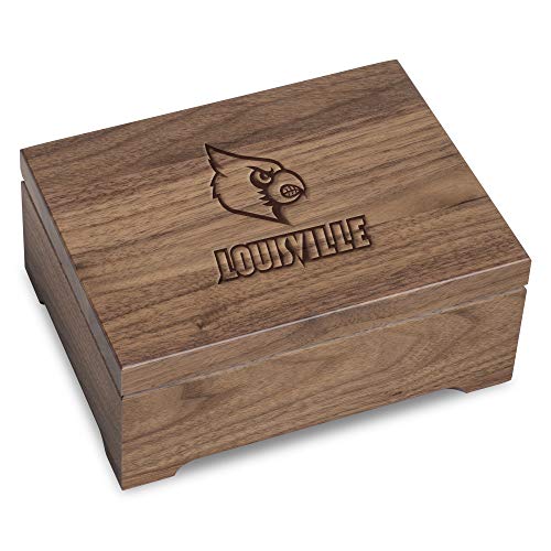 M. LA HART University of Louisville Solid Walnut Desk Box