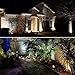 COVOART Outdoor lights Outdoor Landscape Lighting 12W Outdoor Spot Lights with Transformer for Yard Garden House Lawn Tree Flags Warm White LED Landscape Lights Christmas lights IP66 Waterproof 4 Pack