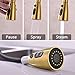 Fonveth Kitchen Faucet,Brushed Gold Kitchen Faucet with Pull Down Sprayer, Single Handle High Arc Pull Out Single Hole with Deck Plate