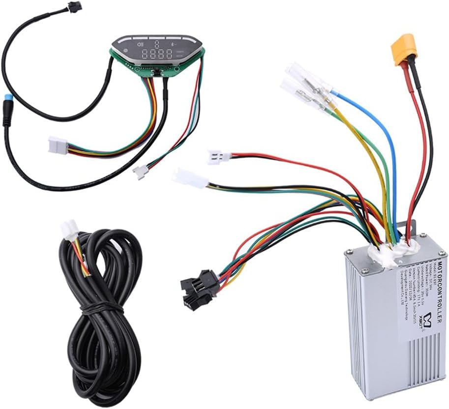 DAZZLEEX E-bike Motor Controller Kit, 36V 350W 17A Display Panel Cable ...