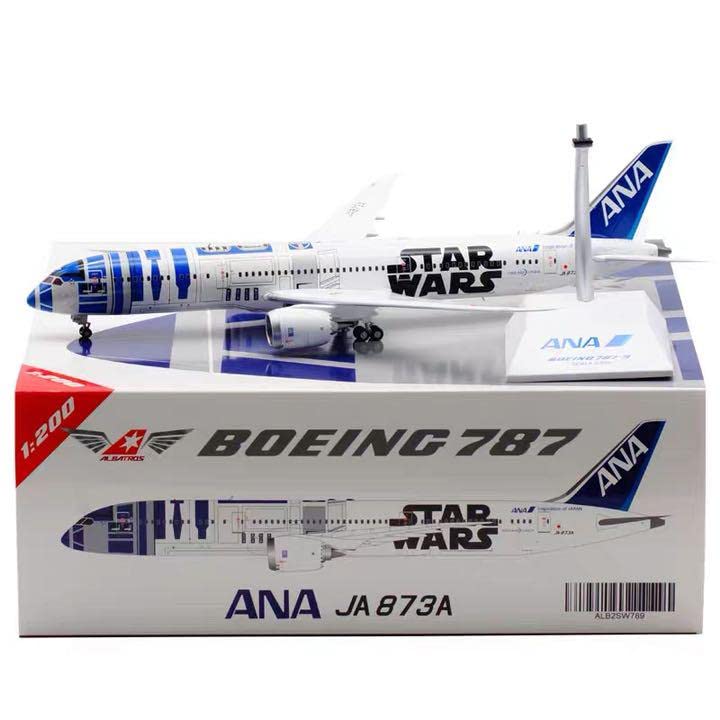 Amazon.co.jp: 限定 全日空 B787-9スター ウォーズ R2-D2特別