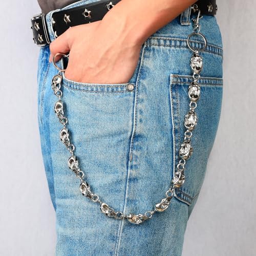 MILAKOO Jeans Chains for Men Hip-hop Emo Biker Cool Chains Belt Unisex Punk Chains for Pants2