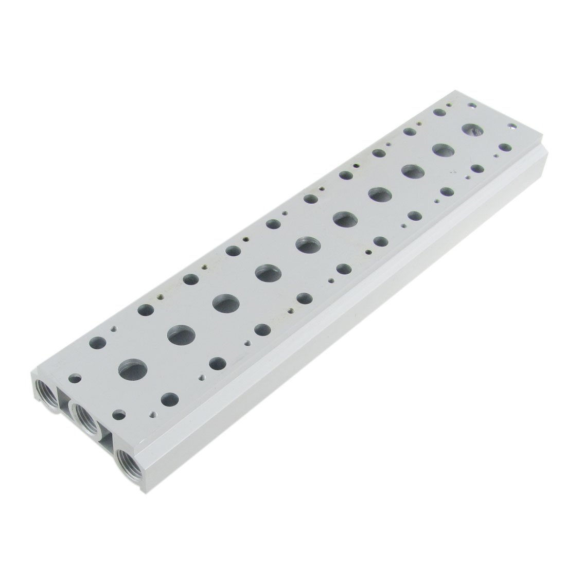 Collecteur solénoïde air pilot valve base G1/4 aluminium 10 voies