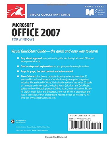 Microsoft Office 2007 for Windows: Visual QuickStart Guide (Visual QuickStart Guides)