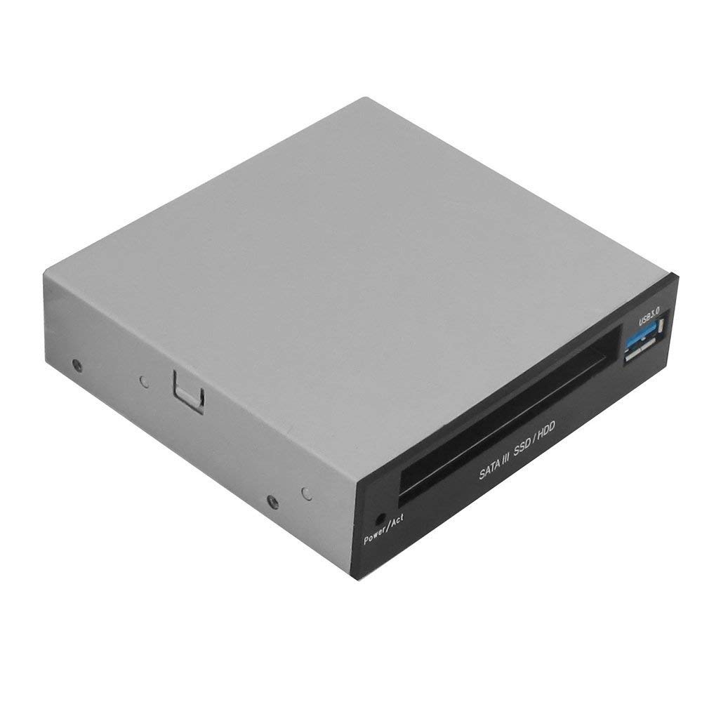 Ramka montażowa 6,3 cm (2,5") SSD/HDD-> 8,9 cm (3,5") BAY+USB3Port