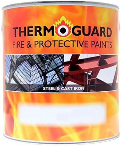 Thermoguard Steel Fire Paint Primer | Intumescent Adhesion & Corrosion Resistance (2.5L, Grey)