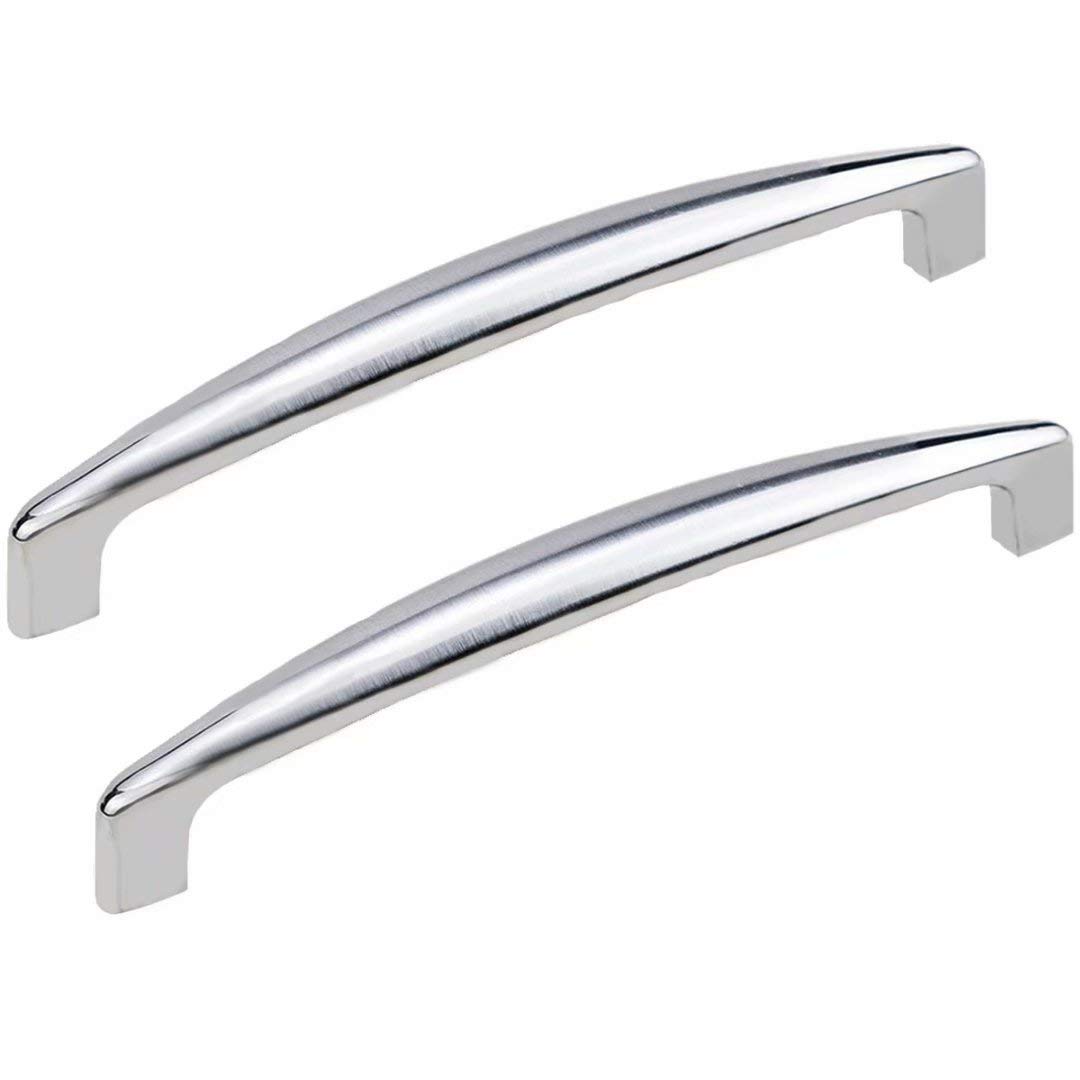 Creatwls 2 pcs Modern Kitchen Cabinet Cupboard Door Handle Knobs Drawer Pulls Handle Knob Zinc Alloy Wardrobe Door Handles Furniture Handle Cupboard Hardware
