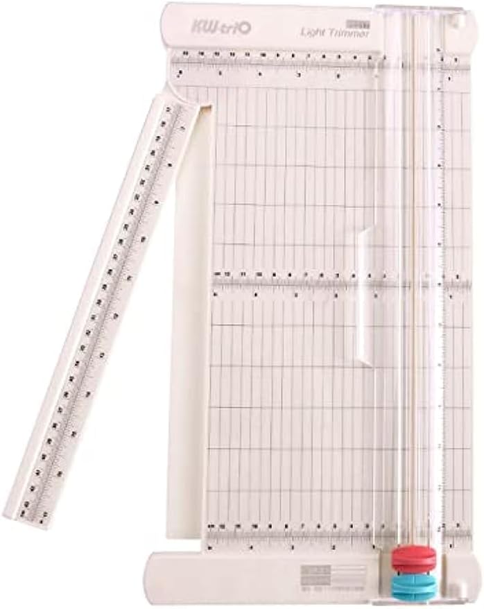 Paper Cutter Portable Paper Trimmer and Scorer for Craft Paper, Coupon