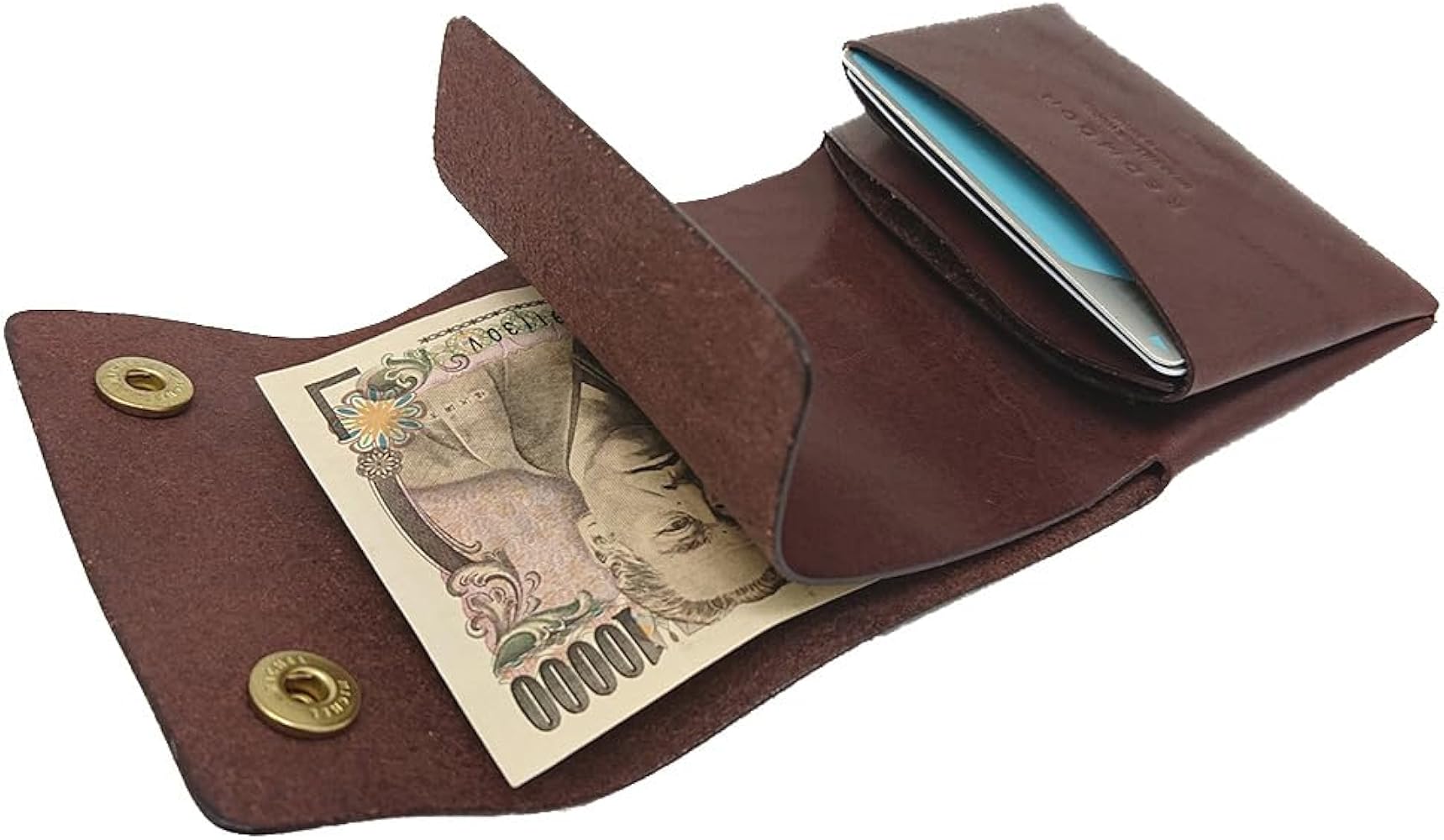 Amazon | [レッドムーン] 三つ折り ミニ財布 コンパクトウォレット