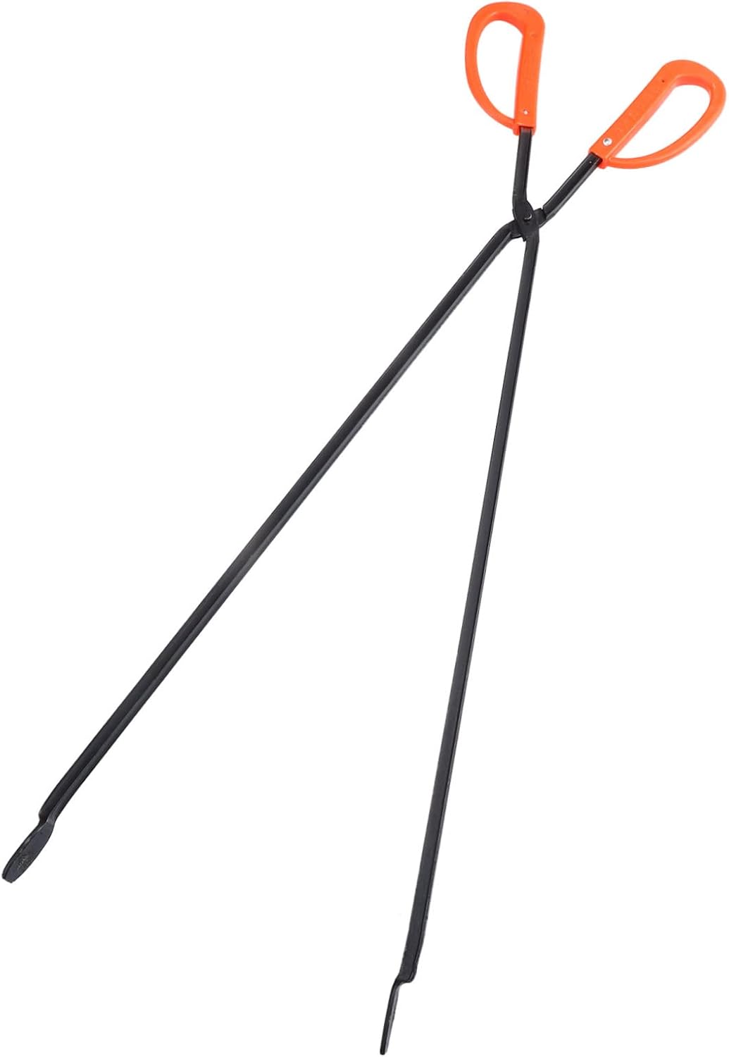 HANABASS Heavy-duty Metal Grilling Tongs for Bbq Charcoal Clamp Heat Resistant Briquette Tongs Ergonomic Handle for Outdoor Events