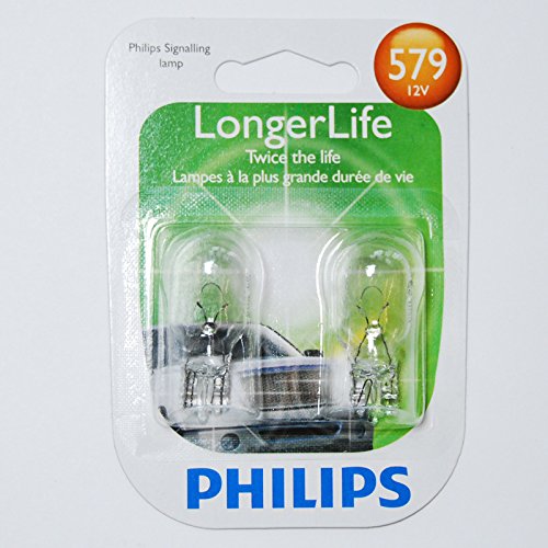 Buy Philips 579 LongerLife Miniature Bulb, 2 Pack Online at Low Prices ...