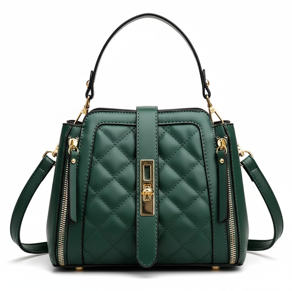Quilted Trendy Casual Party-Wear Sling Bag For Women-image-7