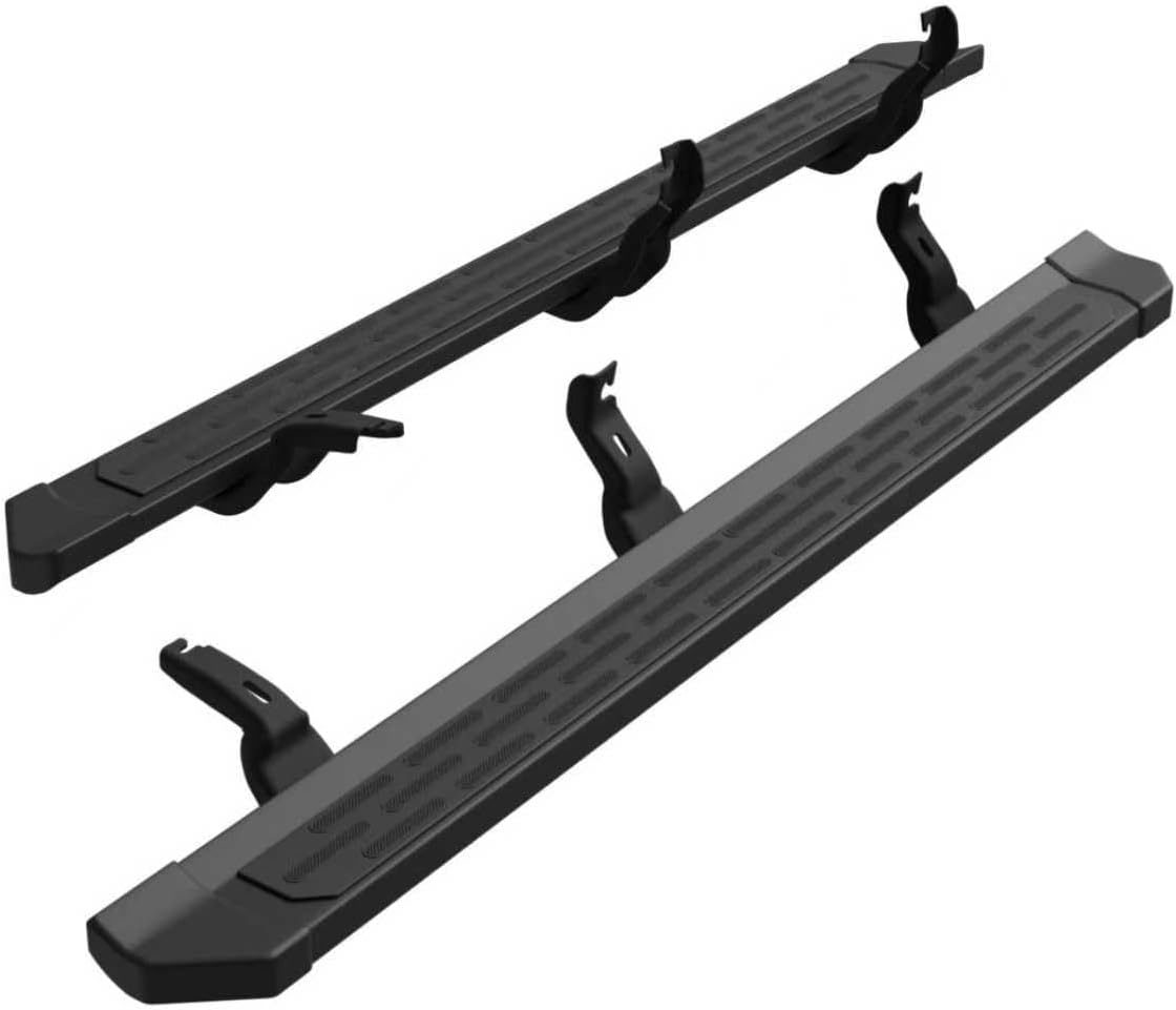 Running Boards Fit for Ford Bronco 4-Door 2021 2022 2023 2024 2025 2026 Aluminum Alloy Side Steps with Anti-Slip Design High Load Capacity Nerf Bars