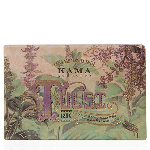 Kama Ayurveda Natural Tulsi Soap, 125g