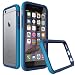 iPhone 6s Plus Case [Blue] RhinoShield CrashGuard Bumper [11 Ft Drop Tested] No Bulk [EggDrop Technology] Thin Lightweight Protection [Includes Back Transparent Skin] Also fits iPhone 6 Plus