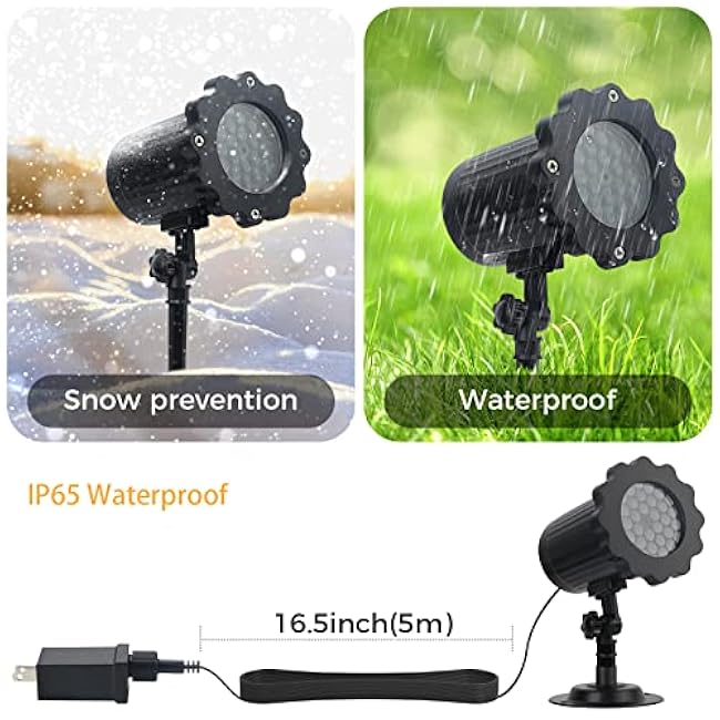 Christmas Projector Lights Led Snowflake Light Projector