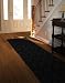 Garland Rug CL100N02409615 Sparta 2-Feet by 8-Feet, Black