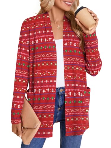 Image of Anymiss Womens Winter Long Sleeve Sweaters Cardigan M-5XL 2026 Spring Plus Size Jackets