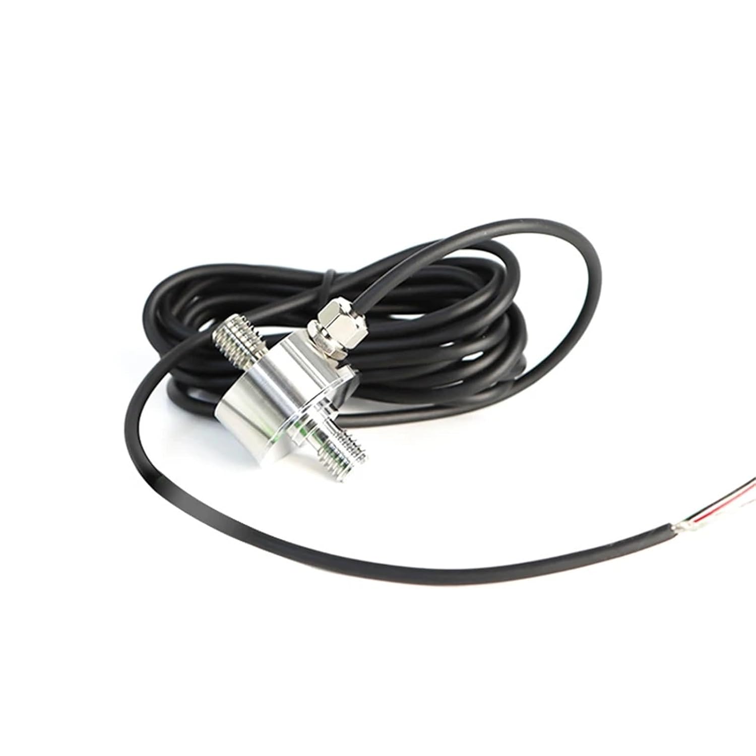 Double Bolt Force Sensor Load Cell 200kg Screw for Hopper Scale Compression Tension 50kg Industrial Testing 1Pcs(20KG(M5))