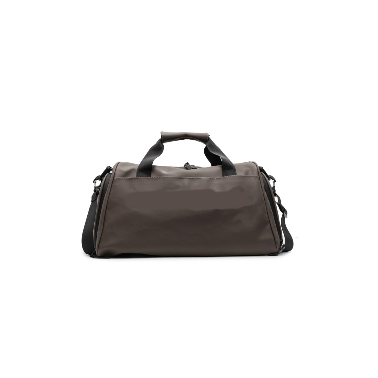 LWLAN Borsone da viaggio in tessuto rivestito 20L-35L con scomparto per scarpe e separazione asciutto-bagnato, borsa da viaggio con maniglia per il trasporto, borsa per palestra e viaggi brevi, Grigio