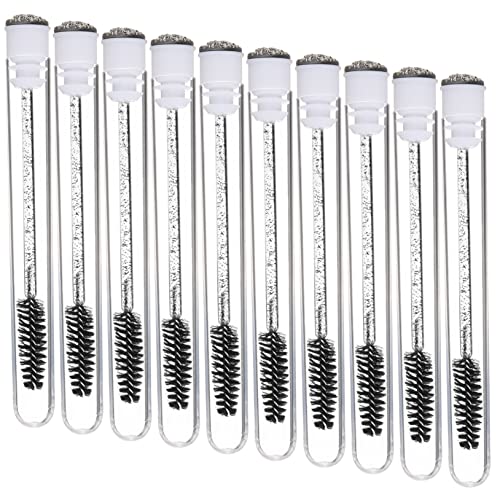 Didiseaon Ergonomic Lash Mascara Brush 10pcs Set for Women Ideal for Professional Salons or Home Use
