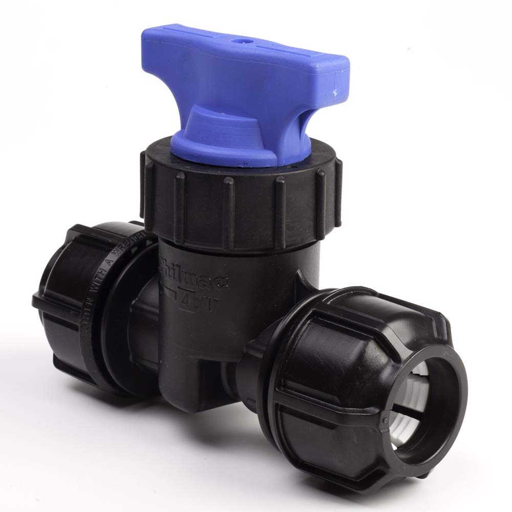 Philmac 32mm (1'') x 32mm (1'') stopcock. Metric / imperial stop tap cock 2844