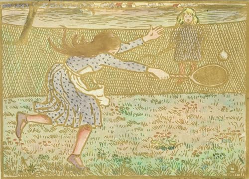Toile Pissarro Filles jouant au tennis 60x90cm - Sublimez un mur blanc vide avec l'impressionnisme
