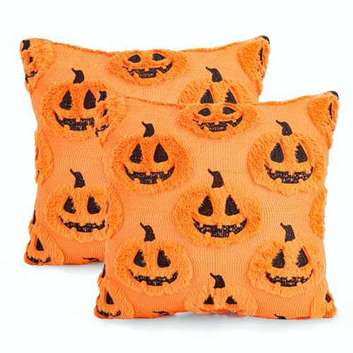 GADITIEK 2 Fundas de Almohada de Halloween