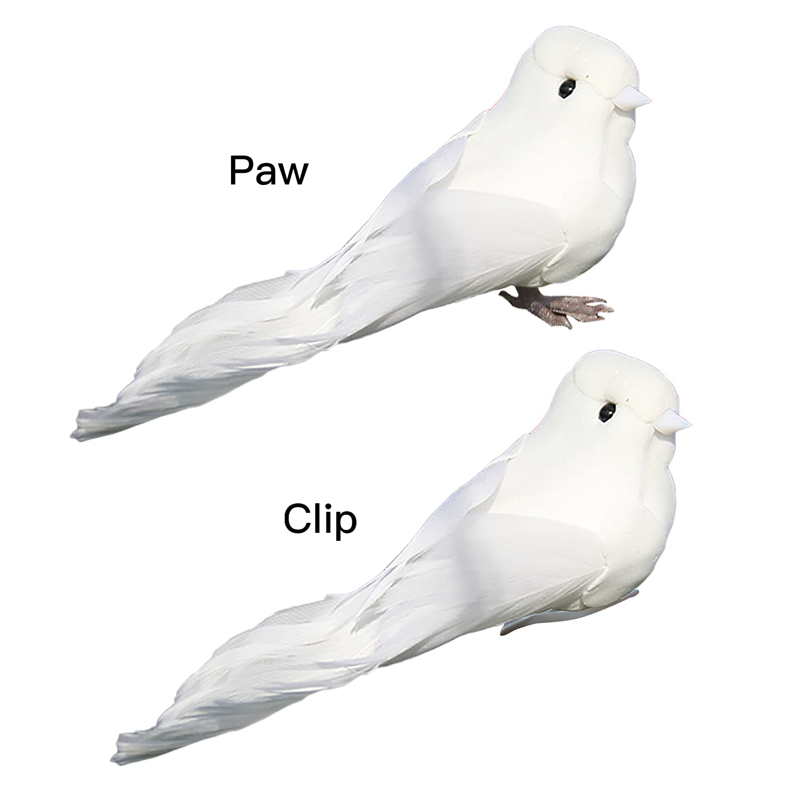 Namvo Kunstmatige kleurrijke vogels, 12 stuks simulatie