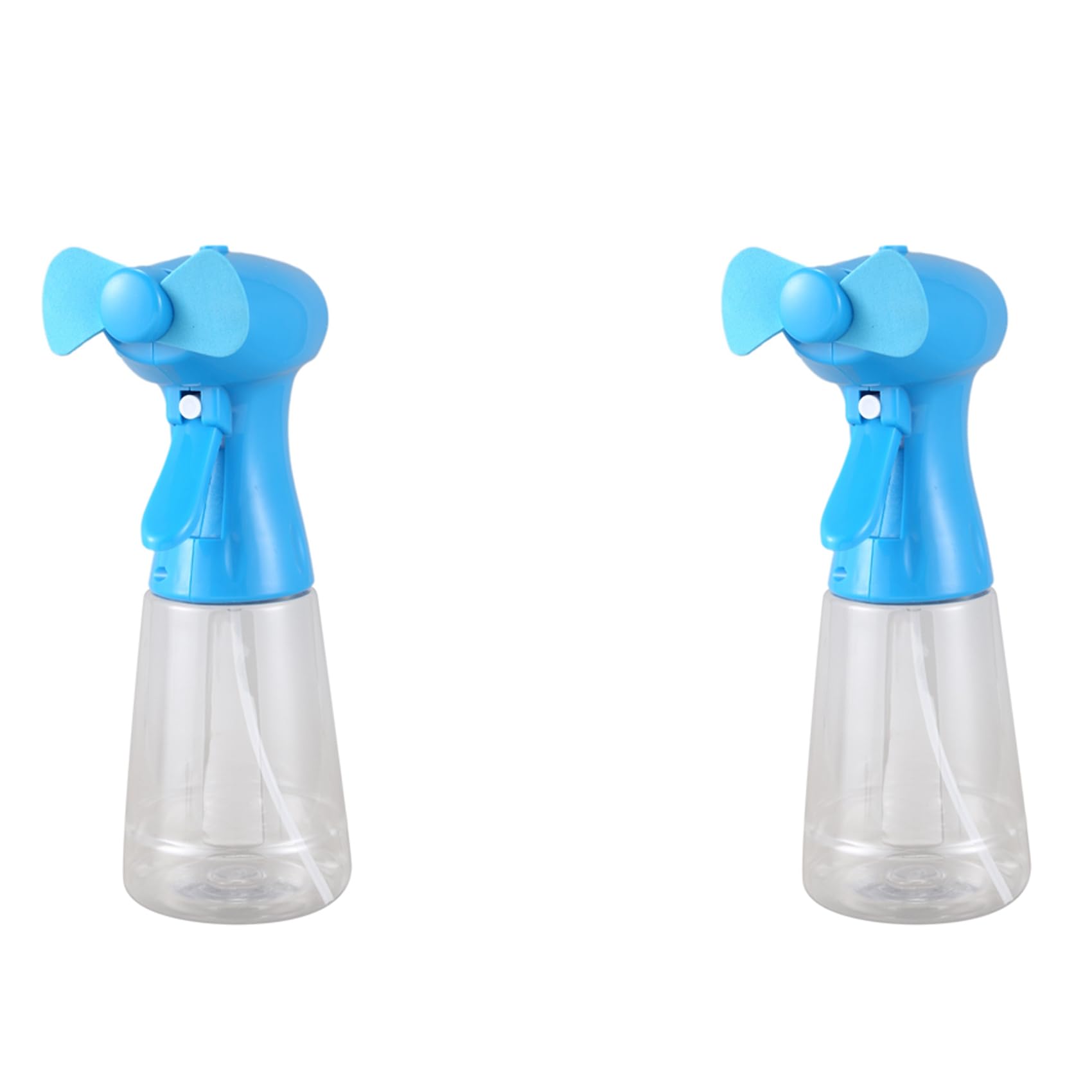 Hndhbfgrt 2X Fan with Water Misting Fan Handheld - Misting Fan with Mist As Battery Operated Fan Water Bottle Sprayer(300Ml)
