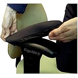 Ergo360 Soft Chair Arm Pad Covers Stretch Over Armrests 9